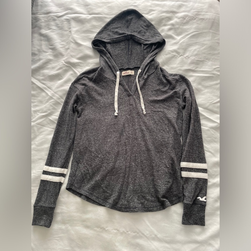 Hollister V Neck Hoodie
